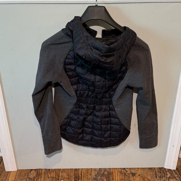 North Face Endeavor Thermoball Jacket Womens Size Small Hooded Quilted Full Zip - Picture 4 of 11